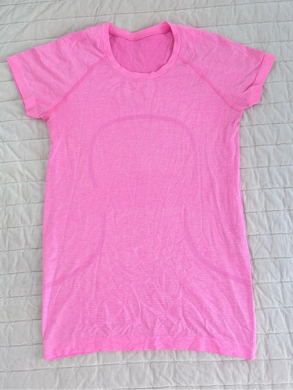 lululemon athletica Pink Short Sleeve Swiftly Tech (full-length)